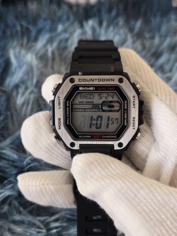 SKMEI LED illuminator Black Digital Watch